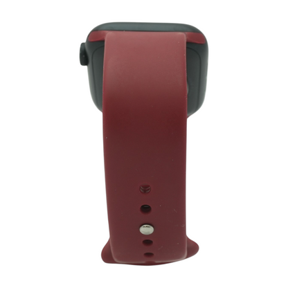 44mm Series SE 2 Midnight Smartwatch Red Band M/L