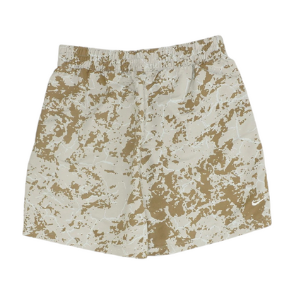 Tan Camo Active Shorts