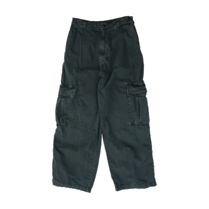Gray Check Relaxed Pants