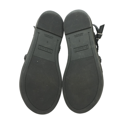 Black Flat Sandals