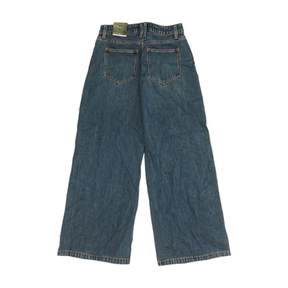 Blue Wide Leg Jeans