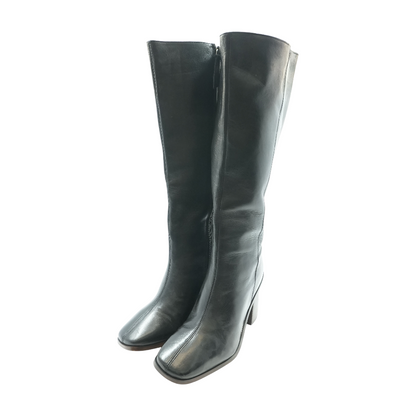 Black Knee-High Boots