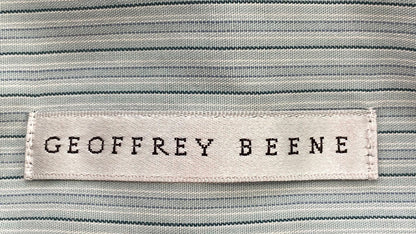 Vintage Blue Striped Long Sleeve Button Down
