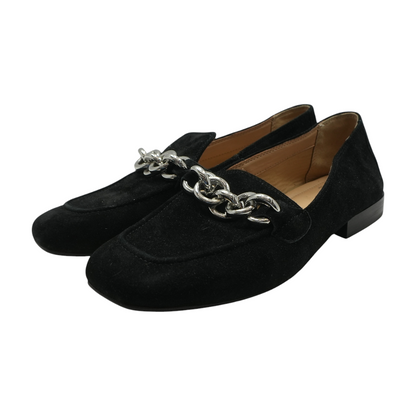 Black Slip-On Flats