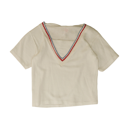 Vintage White Blouse