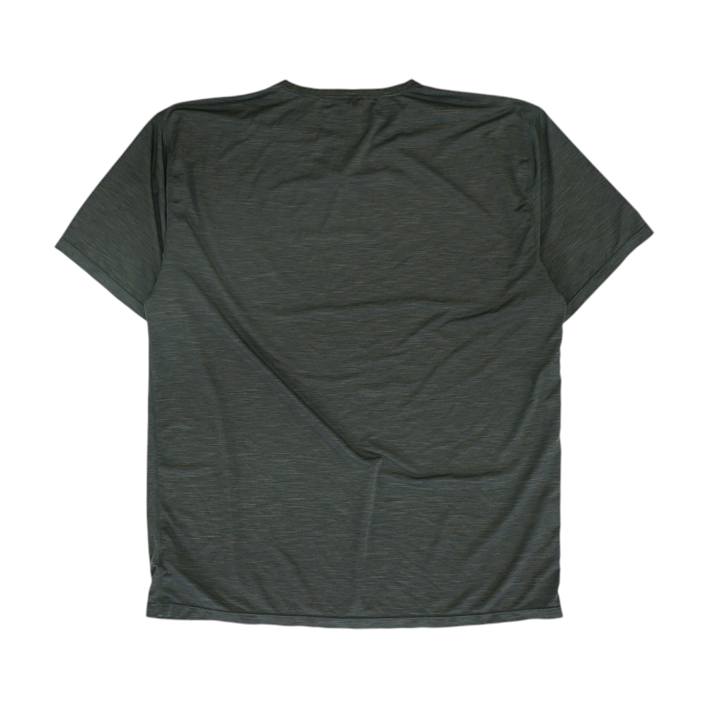 Green Solid Active T-Shirt