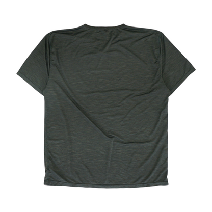 Green Solid Active T-Shirt