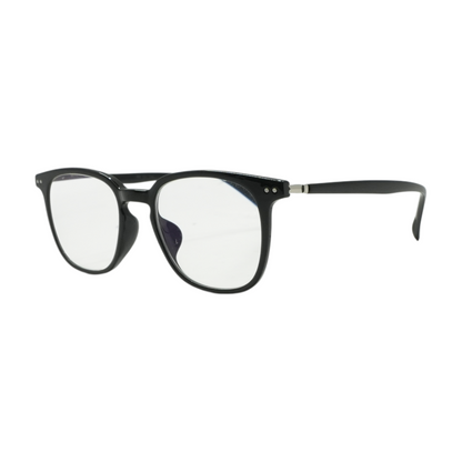 Black BJ5079 Round Prescription Eyewear