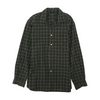 Green Check Long Sleeve Button Down