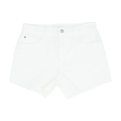 White Denim Shorts