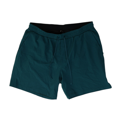 Green Active Shorts