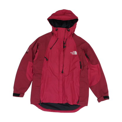 Red Solid Rain Jacket