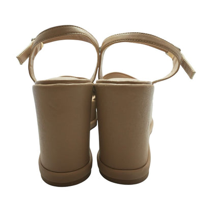 Tan Platform Heels