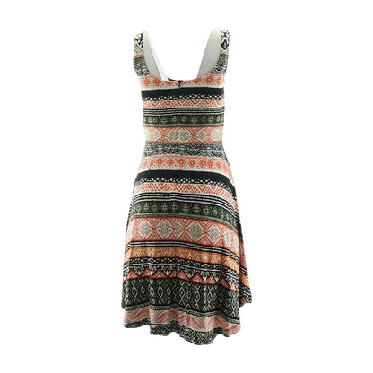 Multi Misc Midi Dress