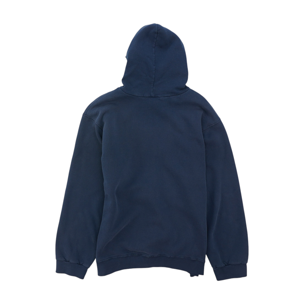 Navy Solid Hoodie Pullover
