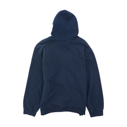 Navy Solid Hoodie Pullover