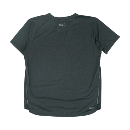 Black Solid Active T-Shirt