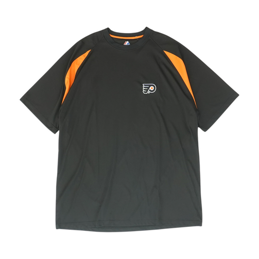 Black Big & Tall Philadelphia Flyers Solid Active T-Shirt