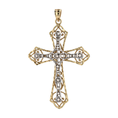 14K Two-Tone Gold Pendant