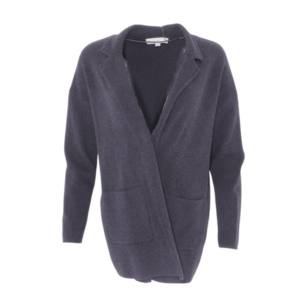 Charcoal Cardigan Sweater