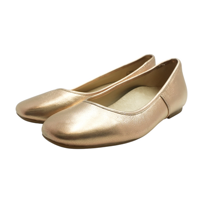 Rose Gold Slip-On Flats