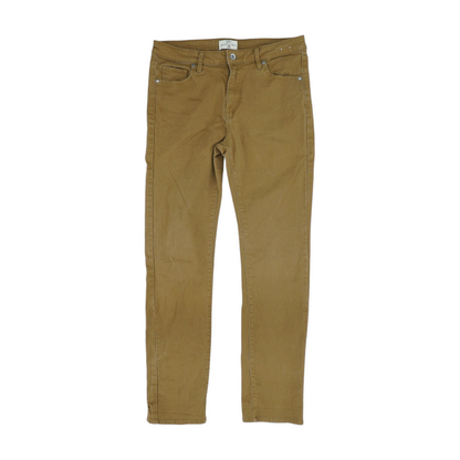 Brown Regular Jeans