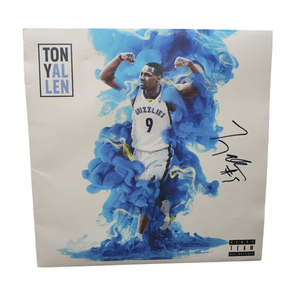 Tony Allen Grizzlies Jersey Retirement Commemorative Vinyl Record - Autographed
