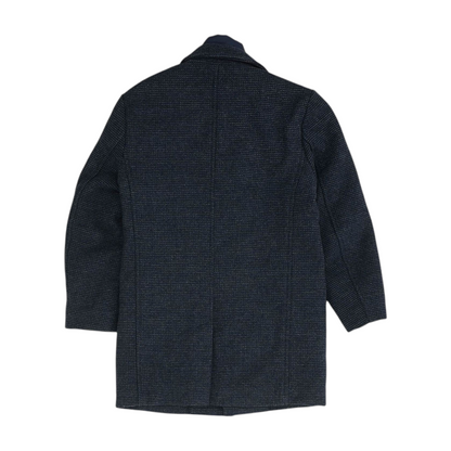 Navy Striped Coat