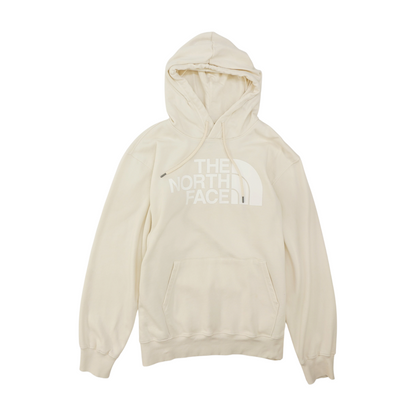 Beige Solid Hoodie Pullover