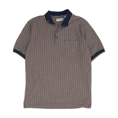Multi Chevron Short Sleeve Polo