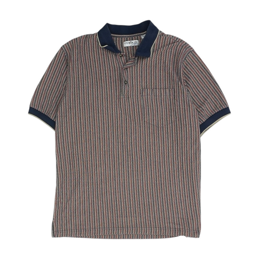 Multi Chevron Short Sleeve Polo