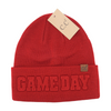 C.C Burgundy Game Day Beanie – Image 1