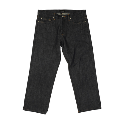 Navy Straight Jeans