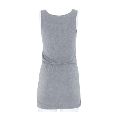 Gray Midi Dress