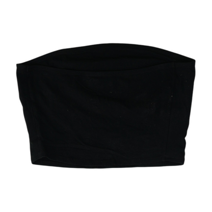 Black Cropped Blouse