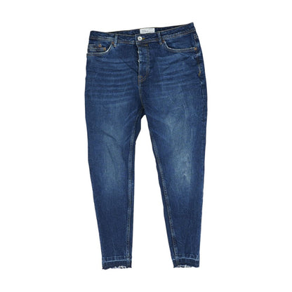 Blue Straight Jeans