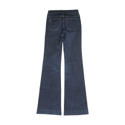 Blue Wide Leg Jeans