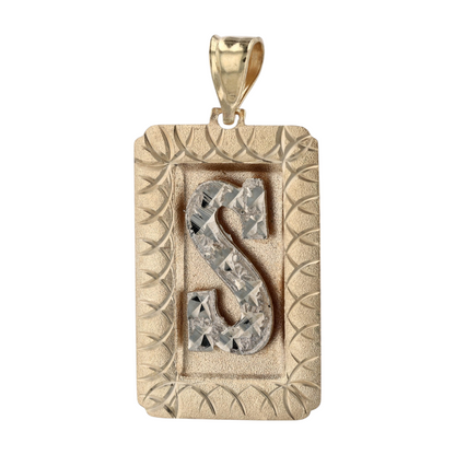 14K Two-Tone Gold Pendant