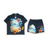 civilized Navy Graphic Short Set – Image 1
