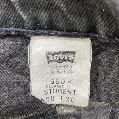 Vintage 550 Black Relaxed Jeans