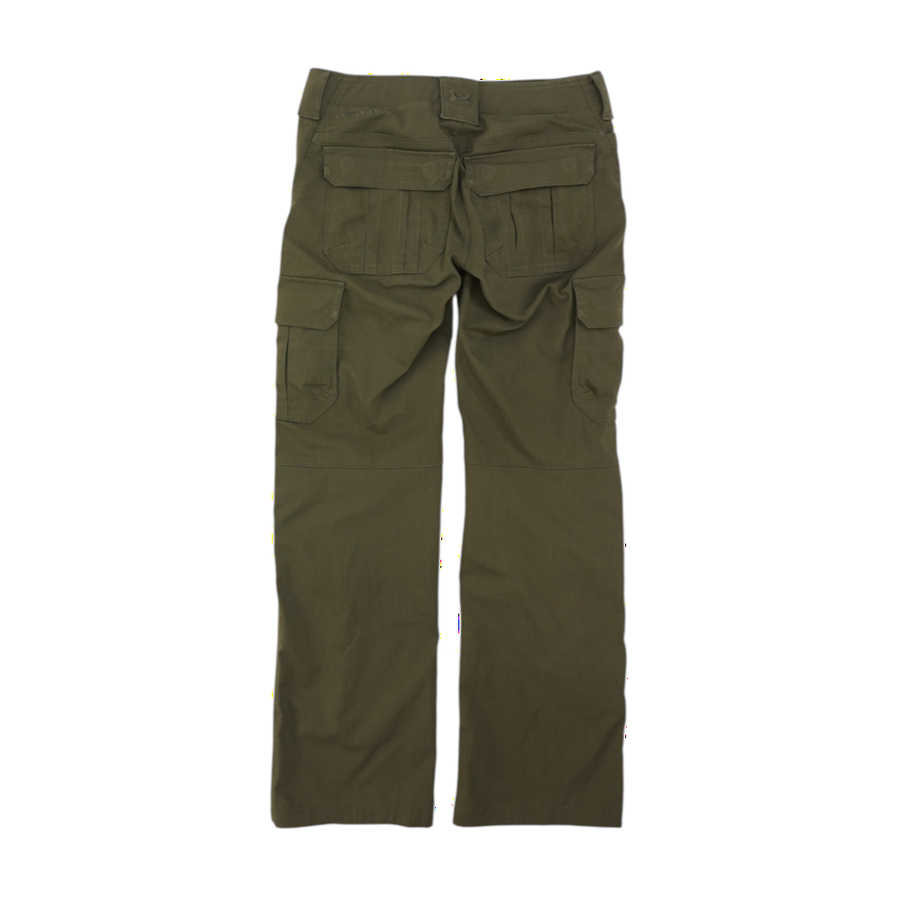 Olive Straight Pants