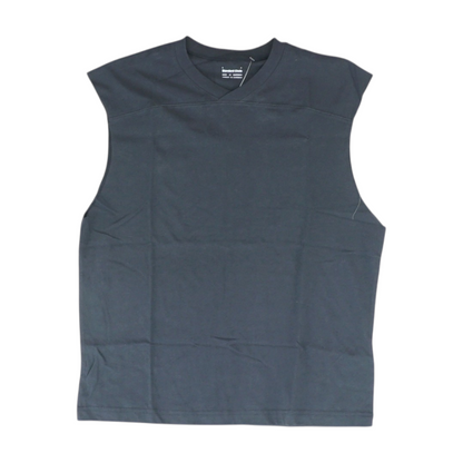 Black Solid Active Tank