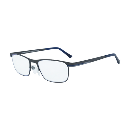 Gunmetal Dash 1 Square Prescription Eyewear