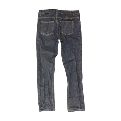 Blue Solid Jeans