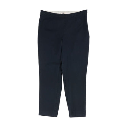 Navy Solid Dress Pants