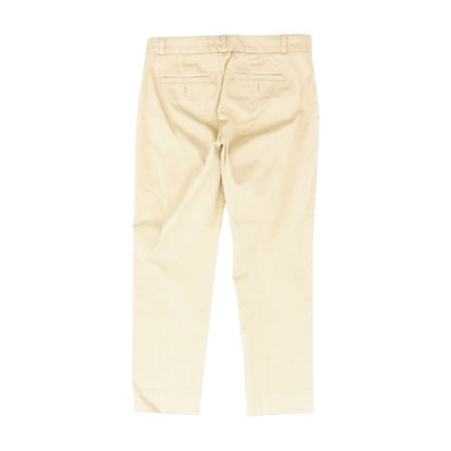 Tan Solid Chino Pants