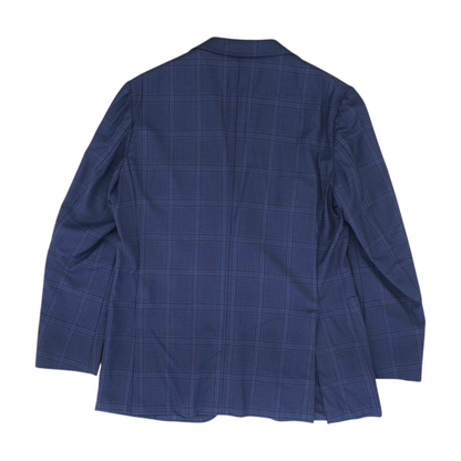 Navy Plaid Sport Coat