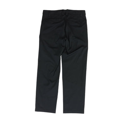 Black Solid Dress Pants