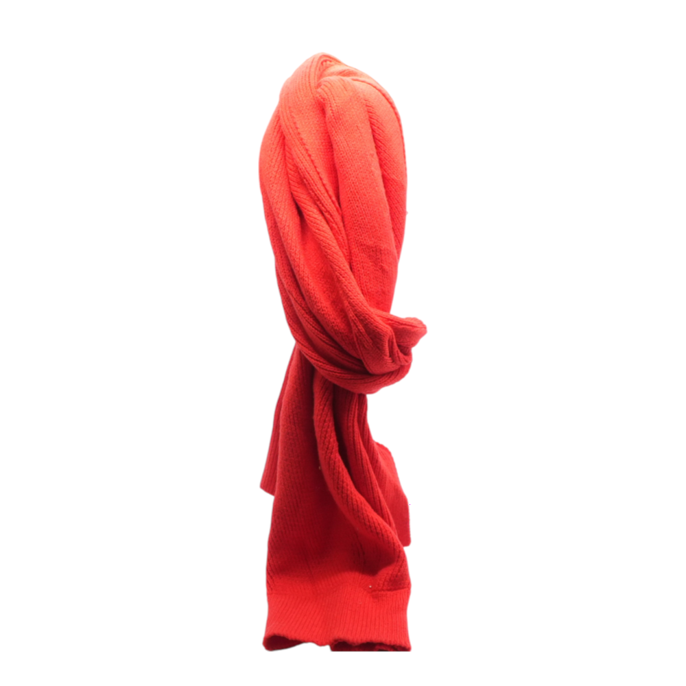 Red Polyester Scarf