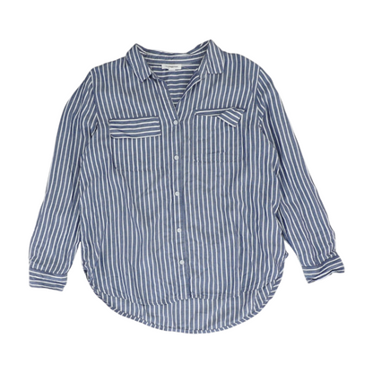 Blue Striped Button Down